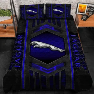 Jaguar Cars Bedding Set, Gift For Jaguar Cars Lovers, Gift For Him, Husband, Boyfriend CAR1790317033 - Blue