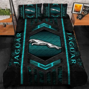 Jaguar Cars Bedding Set, Gift For Jaguar Cars Lovers, Gift For Him, Husband, Boyfriend CAR1790317033 - Cyan
