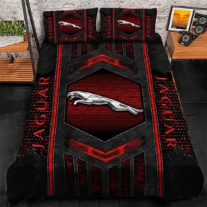 Jaguar Cars Bedding Set, Gift For Jaguar Cars Lovers, Gift For Him, Husband, Boyfriend CAR1790317033 - Red