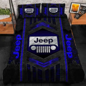 Jeep Bedding Set, Gift For Jeep Lovers, Gift For Him, Husband, Boyfriend CAR1790317034 - Blue