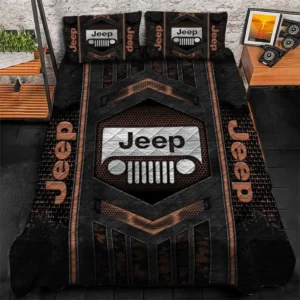 Jeep Bedding Set, Gift For Jeep Lovers, Gift For Him, Husband, Boyfriend CAR1790317034 - Brown