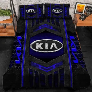 Kia Bedding Set, Gift For Kia Lovers, Gift For Him, Husband, Boyfriend CAR1790317035 - Blue