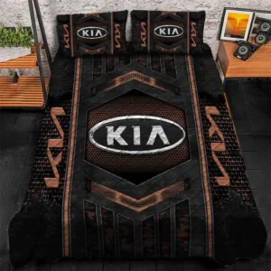 Kia Bedding Set, Gift For Kia Lovers, Gift For Him, Husband, Boyfriend CAR1790317035 - Brown