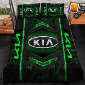 Kia Bedding Set, Gift For Kia Lovers, Gift For Him, Husband, Boyfriend CAR1790317035 - Green