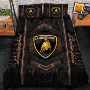 Lamborghini Bedding Set, Gift For Lamborghini Lovers, Gift For Him, Husband, Boyfriend CAR1790317036 - Brown