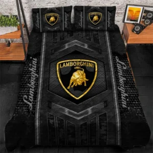 Lamborghini Bedding Set, Gift For Lamborghini Lovers, Gift For Him, Husband, Boyfriend CAR1790317036 - Grey