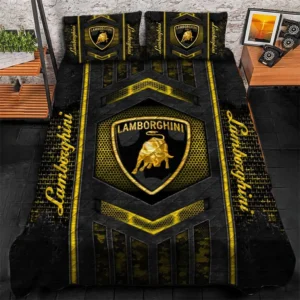 Lamborghini Bedding Set, Gift For Lamborghini Lovers, Gift For Him, Husband, Boyfriend CAR1790317036 - Yellow