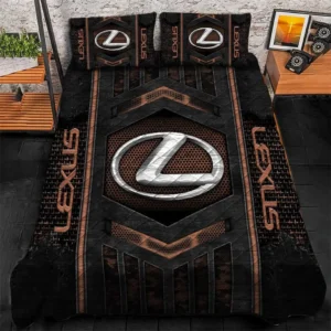 Lexus Bedding Set, Gift For Lexus Lovers, Gift For Him, Husband, Boyfriend CAR1790317038 - Brown
