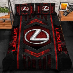 Lexus Bedding Set, Gift For Lexus Lovers, Gift For Him, Husband, Boyfriend CAR1790317038 - Red
