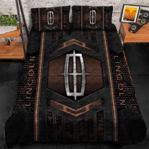 Lincoln Bedding Set, Gift For Lincoln Lovers, Gift For Him, Husband, Boyfriend CAR1790317039 - Brown