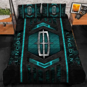 Lincoln Bedding Set, Gift For Lincoln Lovers, Gift For Him, Husband, Boyfriend CAR1790317039 - Cyan