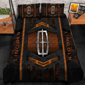 Lincoln Bedding Set, Gift For Lincoln Lovers, Gift For Him, Husband, Boyfriend CAR1790317039 - Orange