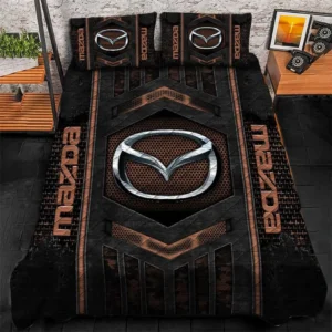 Mazda Bedding Set, Gift For Mazda Lovers, Gift For Him, Husband, Boyfriend CAR1790317042 - Brown