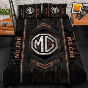 MG Cars Bedding Set, Gift For MG Cars Lovers, Gift For Him, Husband, Boyfriend CAR1790317044 - Brown