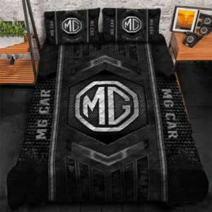 MG Cars Bedding Set, Gift For MG Cars Lovers, Gift For Him, Husband, Boyfriend CAR1790317044 - Grey