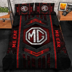 MG Cars Bedding Set, Gift For MG Cars Lovers, Gift For Him, Husband, Boyfriend CAR1790317044 - Red