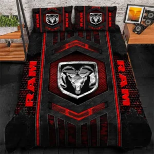 Ram Truck Bedding Set, Gift For Ram Truck Lovers, Gift For Him, Husband, Boyfriend CAR1790317056 - Red
