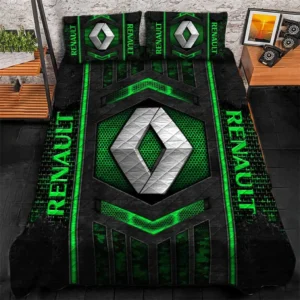 Renault Bedding Set, Gift For Renault Lovers, Gift For Him, Husband, Boyfriend CAR1790317057 - Green