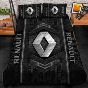 Renault Bedding Set, Gift For Renault Lovers, Gift For Him, Husband, Boyfriend CAR1790317057 - Grey