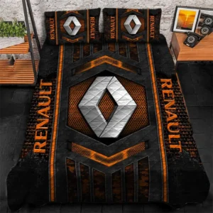 Renault Bedding Set, Gift For Renault Lovers, Gift For Him, Husband, Boyfriend CAR1790317057 - Orange