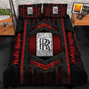 Rolls Royce Bedding Set, Gift For Rolls Royce Lovers, Gift For Him, Husband, Boyfriend CAR1790317058 - Red