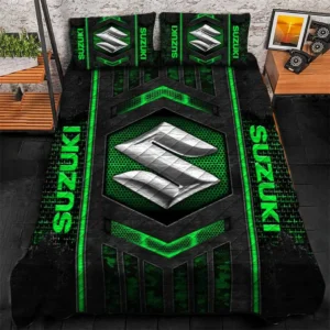 Suzuki Bedding Set, Gift For Suzuki Lovers, Gift For Him, Husband, Boyfriend CAR1790317066 - Green