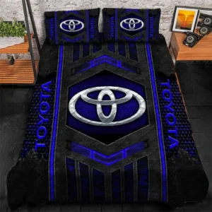 Toyota Bedding Set, Gift For Toyota Lovers, Gift For Him, Husband, Boyfriend CAR1790317069 - Blue