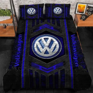 Volkswagen Bedding Set, Gift For Volkswagen Lovers, Gift For Him, Husband, Boyfriend CAR1790317071 - Blue