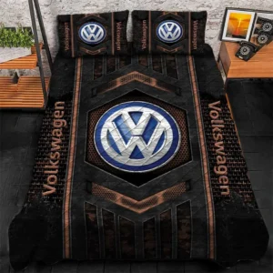 Volkswagen Bedding Set, Gift For Volkswagen Lovers, Gift For Him, Husband, Boyfriend CAR1790317071 - Brown