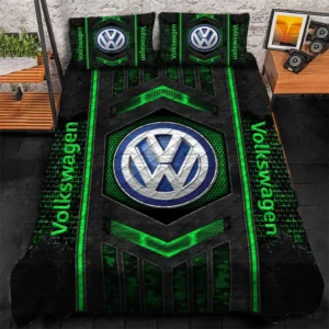 Volkswagen Bedding Set, Gift For Volkswagen Lovers, Gift For Him, Husband, Boyfriend CAR1790317071 - Green