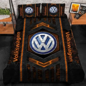 Volkswagen Bedding Set, Gift For Volkswagen Lovers, Gift For Him, Husband, Boyfriend CAR1790317071 - Orange