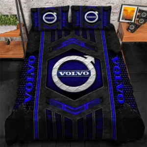 Volvo Bedding Set, Gift For Volvo Lovers, Gift For Him, Husband, Boyfriend CAR1790317072 - Blue