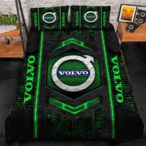 Volvo Bedding Set, Gift For Volvo Lovers, Gift For Him, Husband, Boyfriend CAR1790317072 - Green