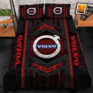 Volvo Bedding Set, Gift For Volvo Lovers, Gift For Him, Husband, Boyfriend CAR1790317072 - Red