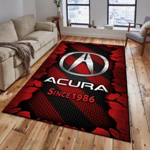 Acura Rug, Gift For Acura Lovers, Gift For Him, Husband, Boyfriend CAR18403172501 - Red