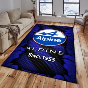Alpine Rug, Gift For Alpine Lovers, Gift For Him, Husband, Boyfriend CAR18403172503 - Blue