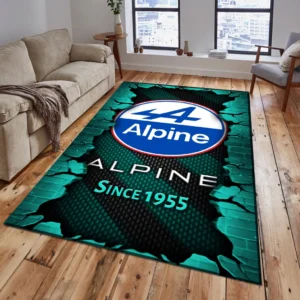 Alpine Rug, Gift For Alpine Lovers, Gift For Him, Husband, Boyfriend CAR18403172503 - Cyan