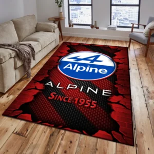 Alpine Rug, Gift For Alpine Lovers, Gift For Him, Husband, Boyfriend CAR18403172503 - Red