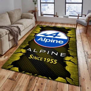 Alpine Rug, Gift For Alpine Lovers, Gift For Him, Husband, Boyfriend CAR18403172503 - Yellow