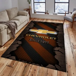 Chevrolet Rug, Gift For Chevrolet Lovers, Gift For Him, Husband, Boyfriend CAR18403172519 - Brown