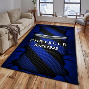 Chrysler Rug, Gift For Chrysler Lovers, Gift For Him, Husband, Boyfriend CAR18403172520 - Blue