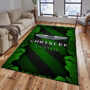 Chrysler Rug, Gift For Chrysler Lovers, Gift For Him, Husband, Boyfriend CAR18403172520 - Green