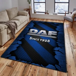 DAF Rug, Gift For DAF Lovers, Gift For Him, Husband, Boyfriend CAR18403172525 - Blue