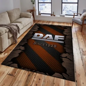 DAF Rug, Gift For DAF Lovers, Gift For Him, Husband, Boyfriend CAR18403172525 - Brown