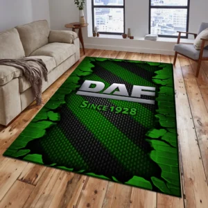 DAF Rug, Gift For DAF Lovers, Gift For Him, Husband, Boyfriend CAR18403172525 - Green