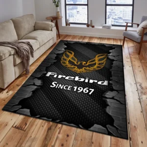 Firebird Pontiac Rug, Gift For Firebird Pontiac Lovers, Gift For Him, Husband, Boyfriend CAR18403172530 - Grey