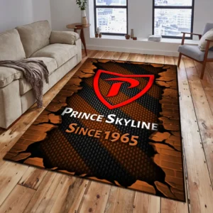 Prince Skyline Rug, Gift For Prince Skyline Lovers, Gift For Him, Husband, Boyfriend CAR18403172572 - Orange