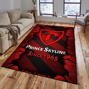 Prince Skyline Rug, Gift For Prince Skyline Lovers, Gift For Him, Husband, Boyfriend CAR18403172572 - Red