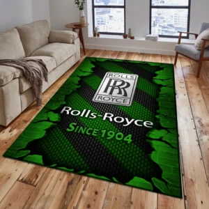 Rolls Royce Rug, Gift For Rolls Royce Lovers, Gift For Him, Husband, Boyfriend CAR18403172576 - Green