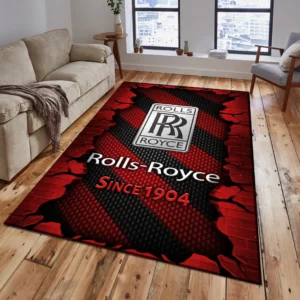 Rolls Royce Rug, Gift For Rolls Royce Lovers, Gift For Him, Husband, Boyfriend CAR18403172576 - Red